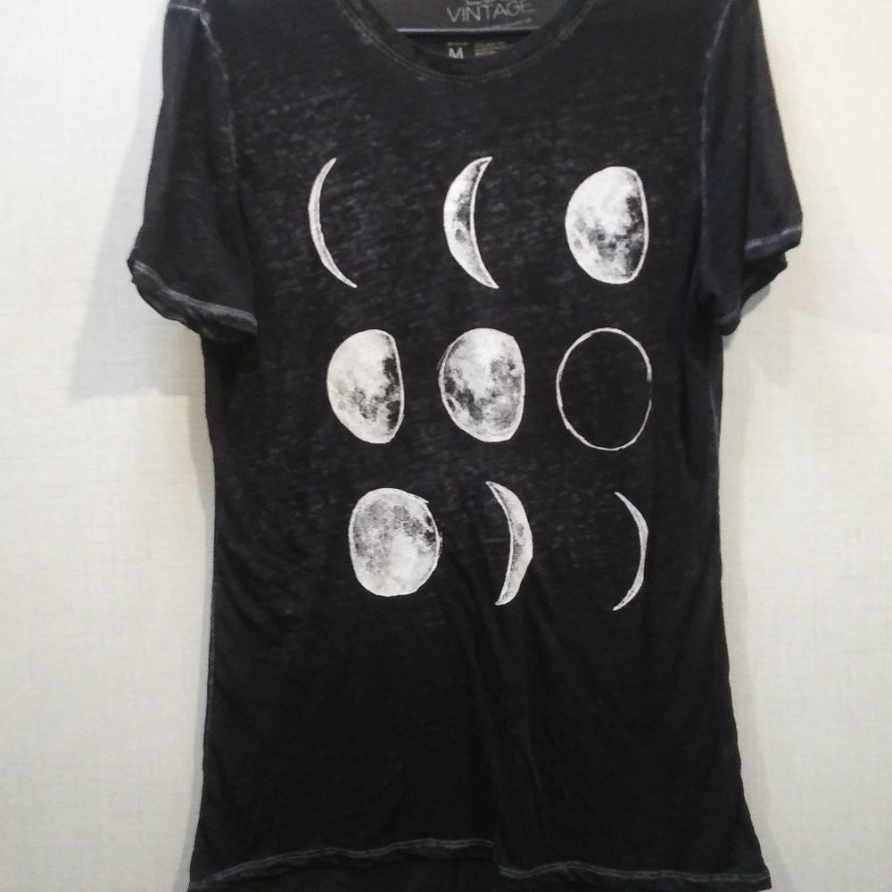 L.O.L. Vintage  Moon phase burnout tee